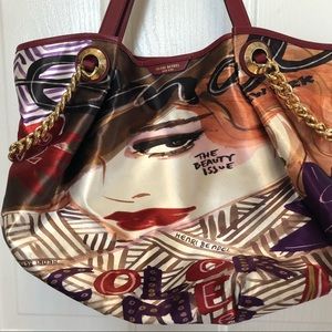 Henri Bendel Satin Tote